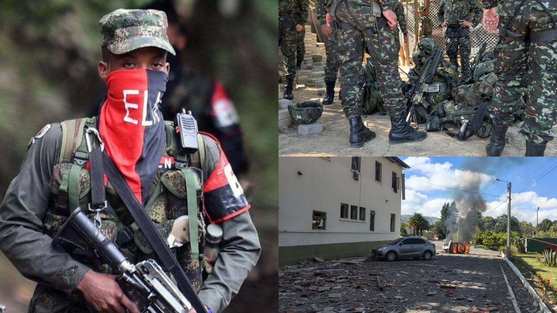 El Eln es el responsable de los crímenes del fin de semana.