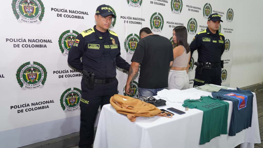 Detención de 'Nathaly' y el 'Ministro' por asalto en San Bosco y otros sucesos en Cali.