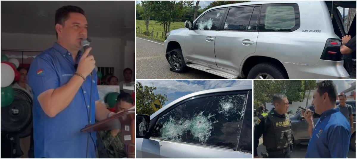 Atentado contra el gobernador de Arauca en Tame.