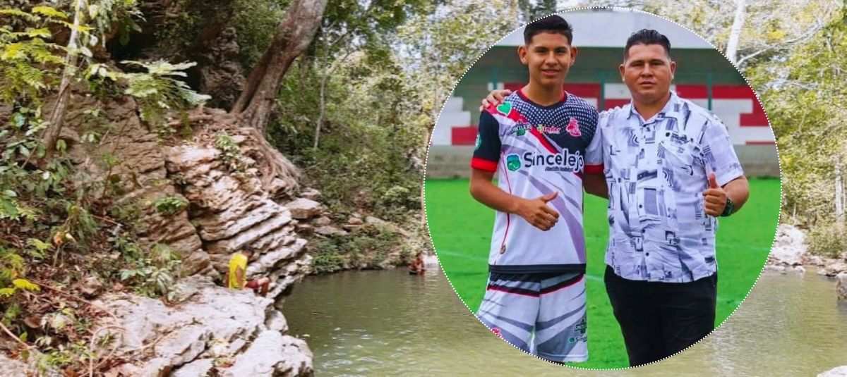 La joven promesa del fútbol de Sincelejo, Joel David López Solano, de 16 años, perdió la vida por inmersión en una represa, junto con su padre, Orangel López Vaquero, en Córdoba.