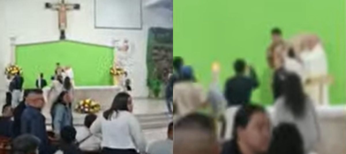Hombre se refugió en la iglesia para evitar robo.