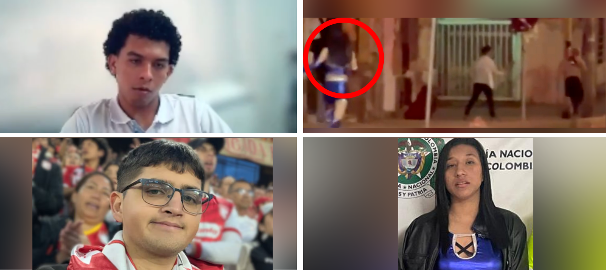 Ricardo González, Jaime Esteban Moreno y la mujer de azul