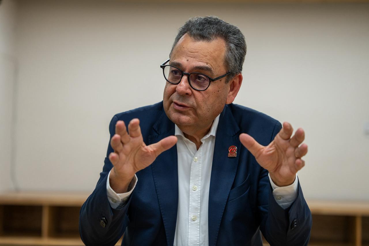 Mohamed Mezghani, secretario general de la Unión Internacional de Transporte Público