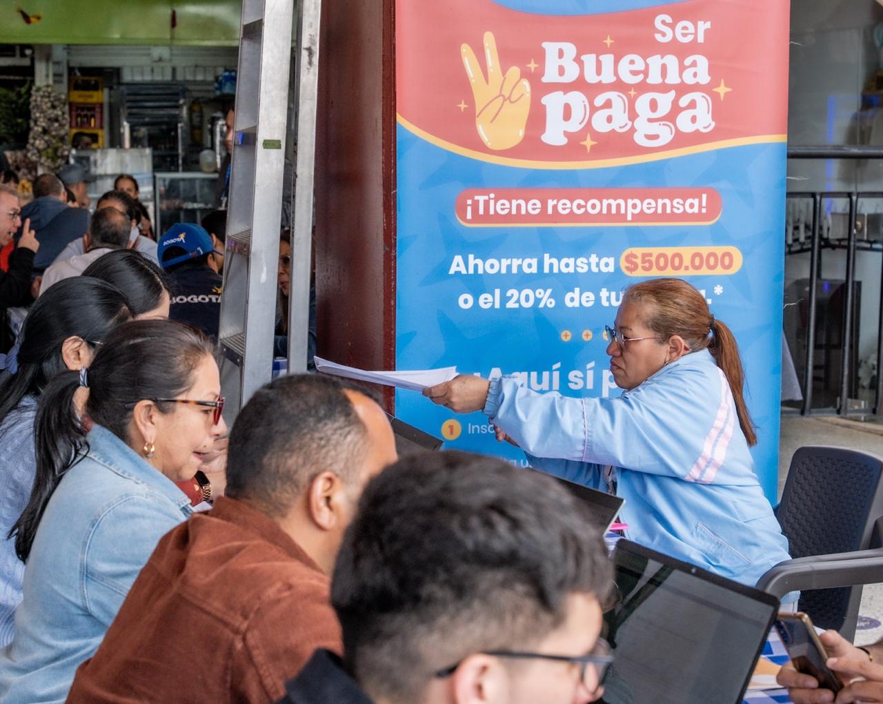 Programa Buena Paga, Bogotá