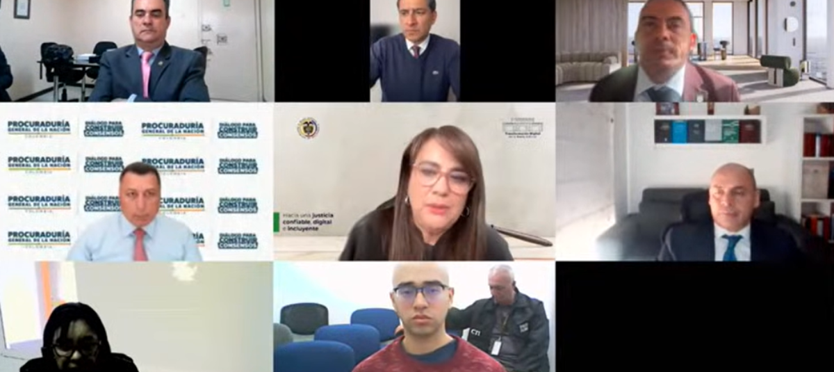 Audiencia contra Juan Carlos Suárez.