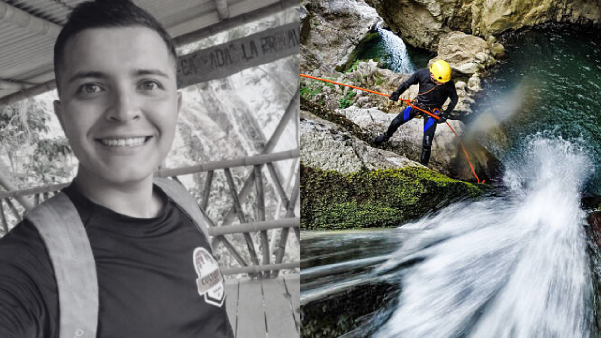 el equipo de socorro, conformado por bomberos y voluntarios, logró recuperar el cuerpo