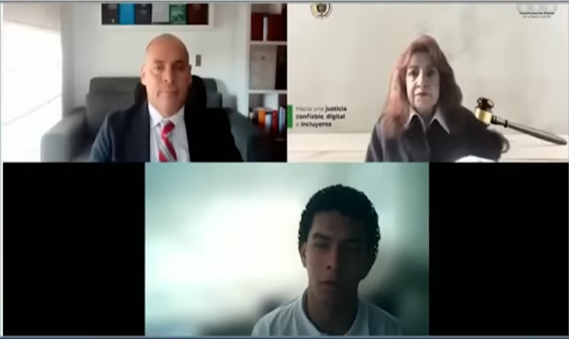 Audiencia contra Ricardo González