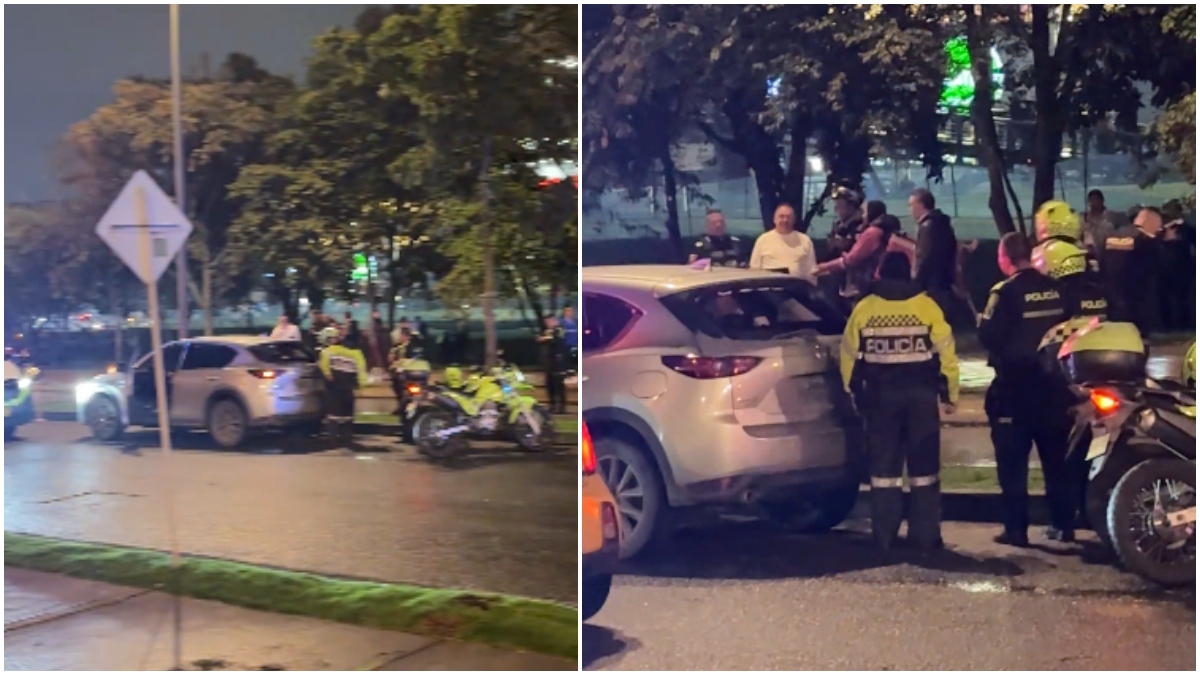 Nuevos detalles del presunto fleteo registrado en el norte de Bogotá;