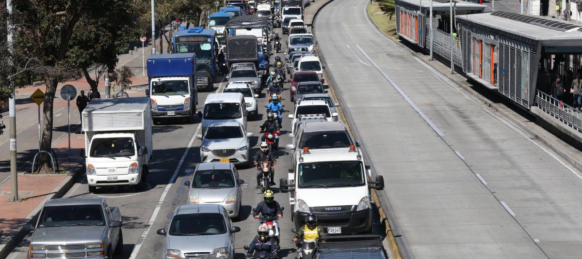 Carros en Bogotá