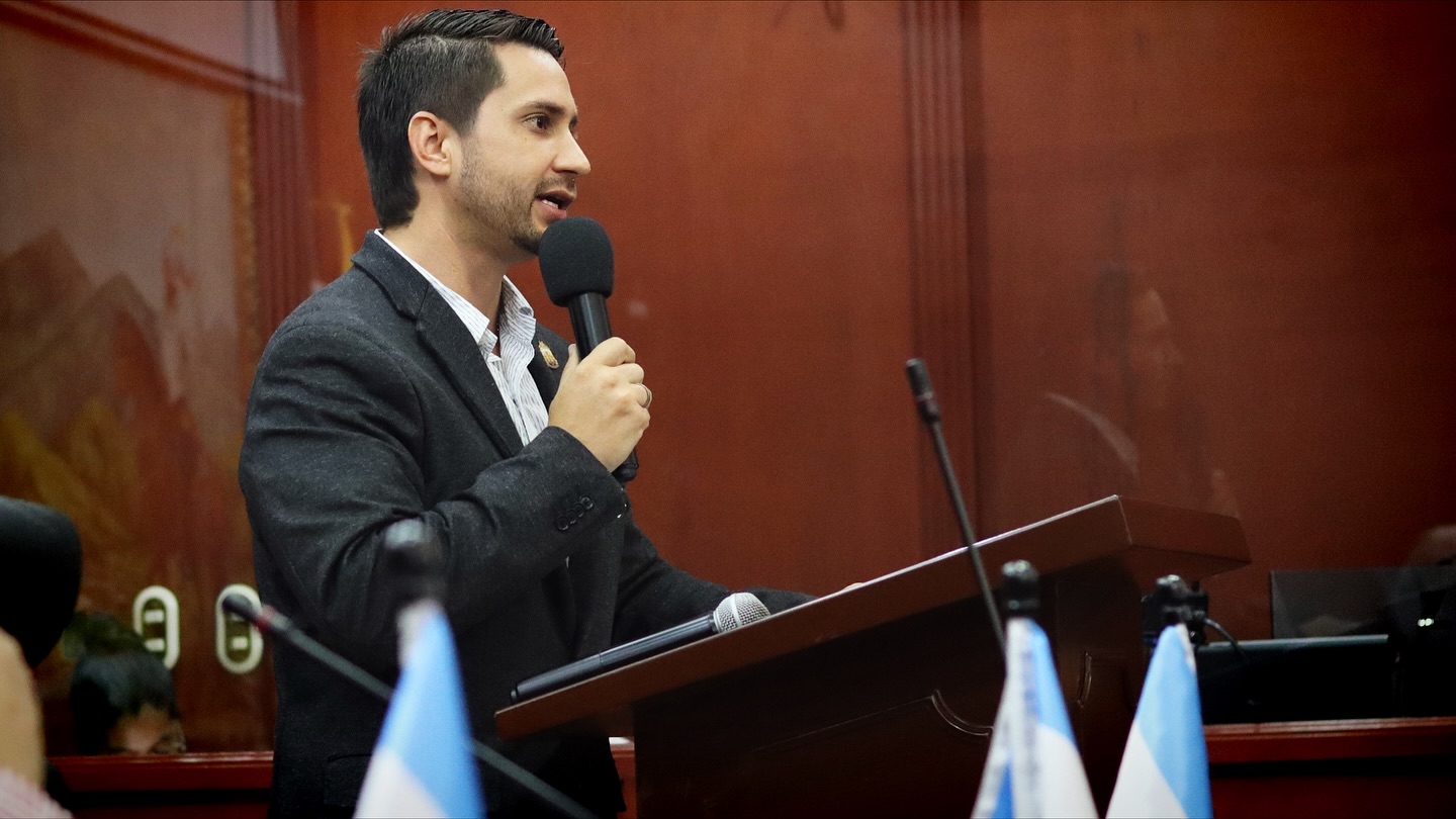 El diputado Jorge Luis Reyes Tascón, del Valle del Cauca.