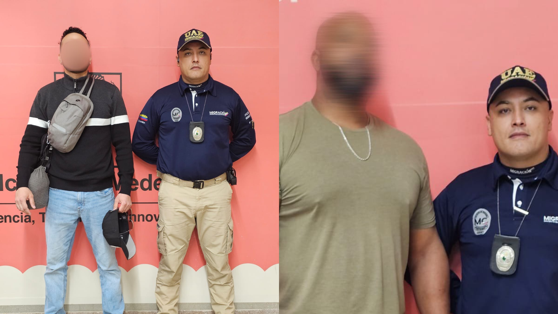 Cinco extranjeros fueron inadmitidos en el aeropuerto José María Córdova por antecedentes de agresiones sexuales a menores de edad.