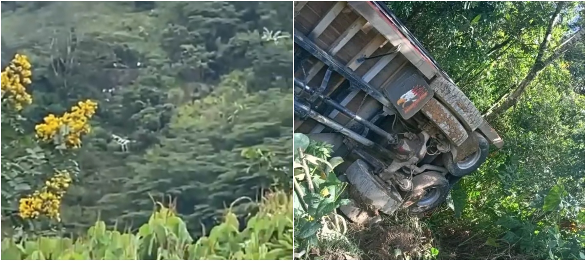 Accidente de chiva en el Cauca.