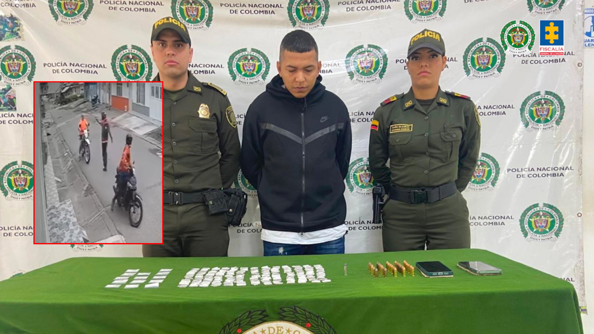 Alias ​​Dorado fue capturado y judicializado por el asesinato del líder social Diego Fernando Ruiz Soto, en Pradera, Valle del Cauca, el pasado 21 de marzo.