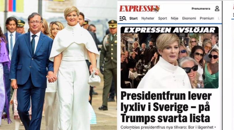 Verónica Alcocer y artículo de Expressen