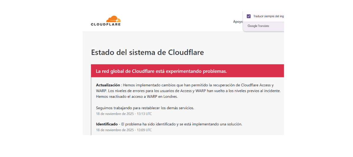 Rapoarte Cloudflare.