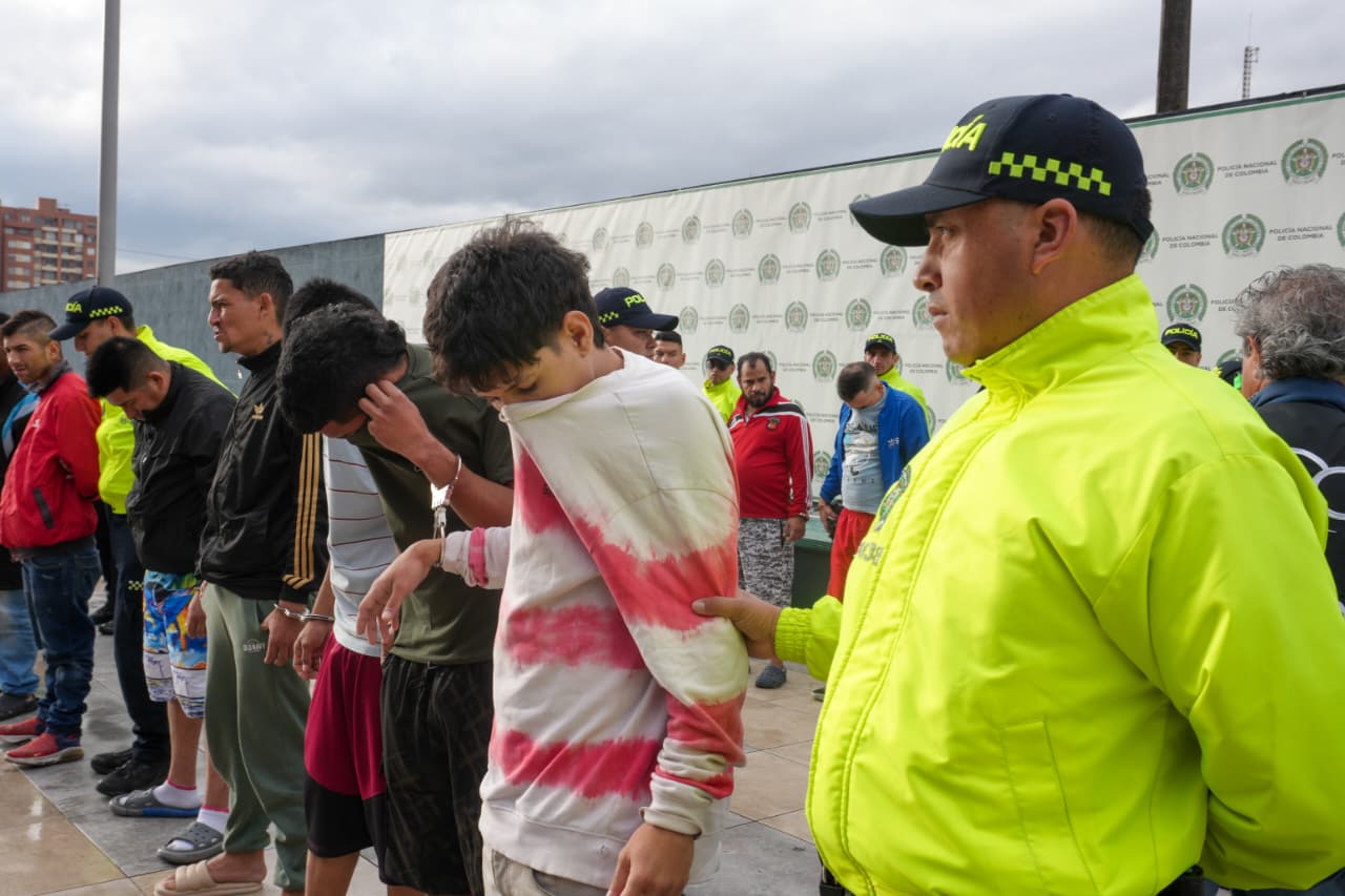 Cayeron las bandas 'Perseo' y 'La Esperanza' en Bogotá