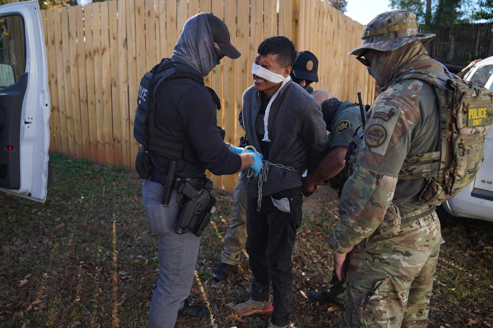 Operativos migratorios en Charlotte