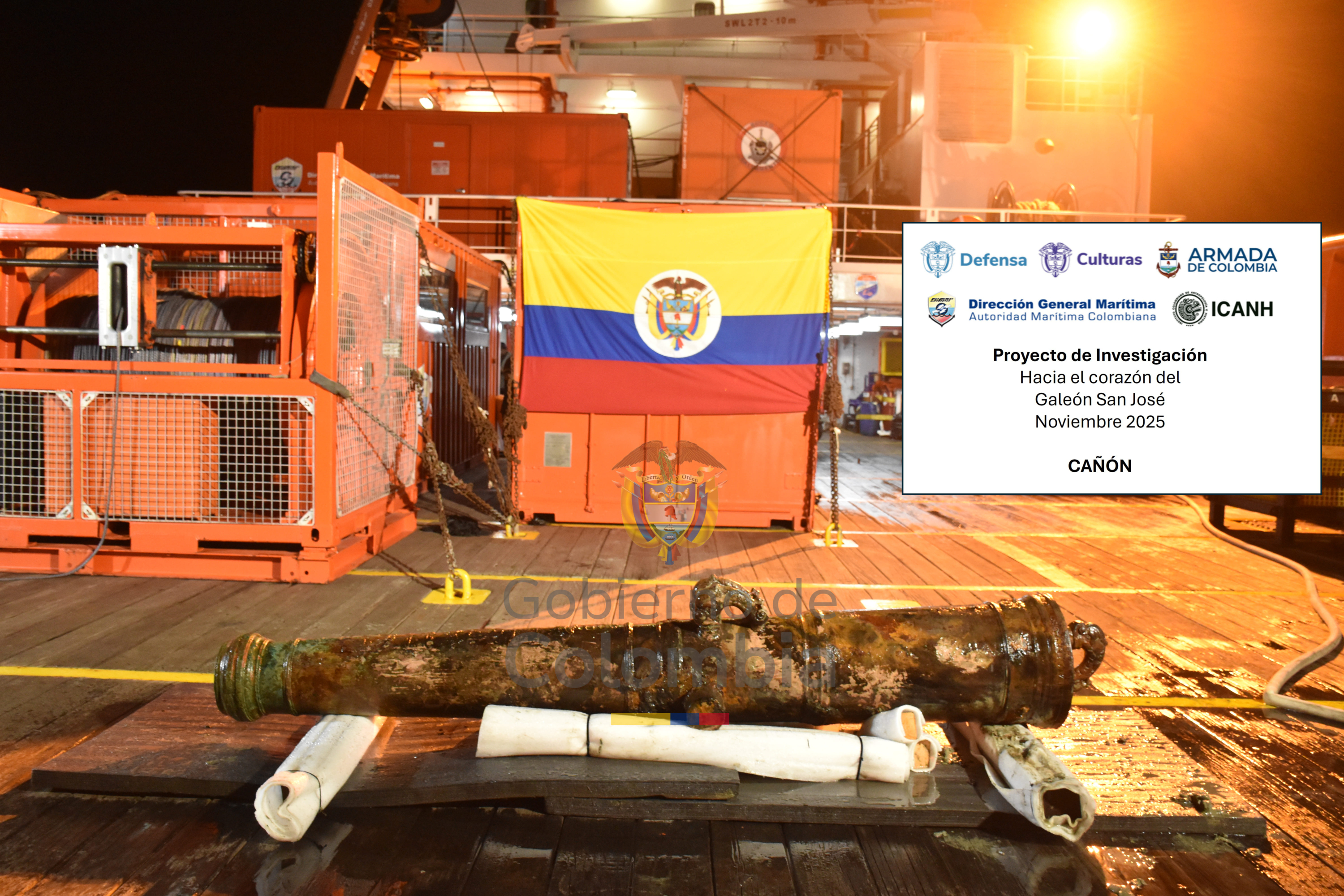 Fotografías Expedición Galeón San José