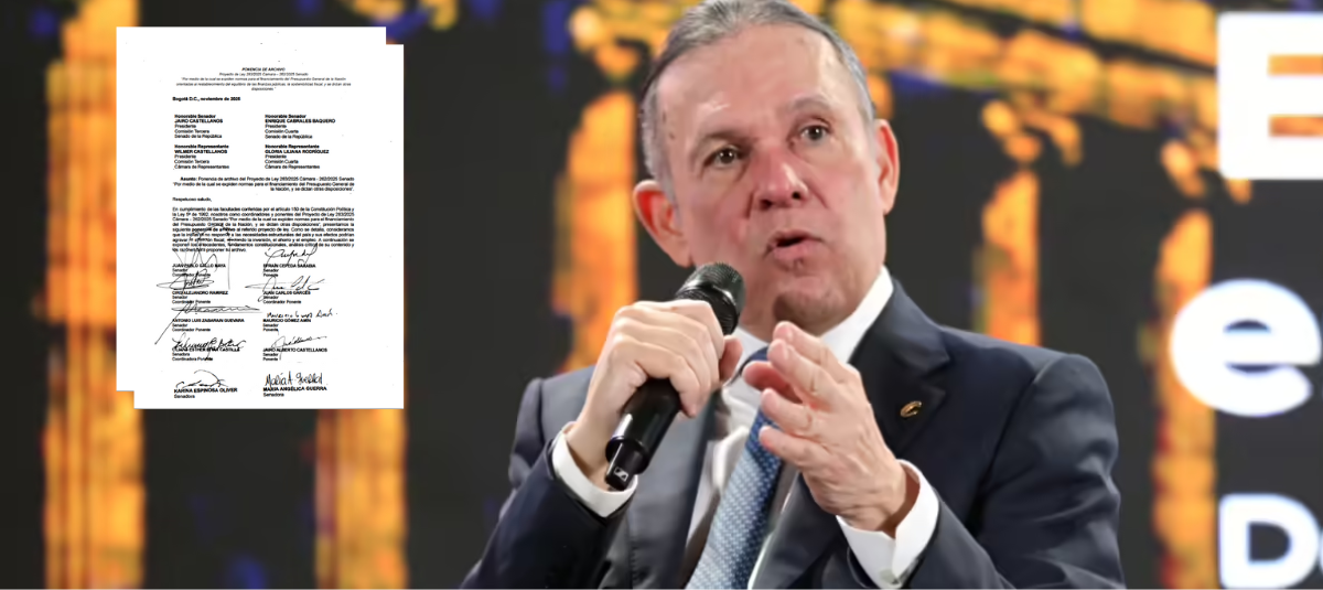 El senador Efraín Cepeda presentó una ponencia de archivo respaldada por la mayorías.