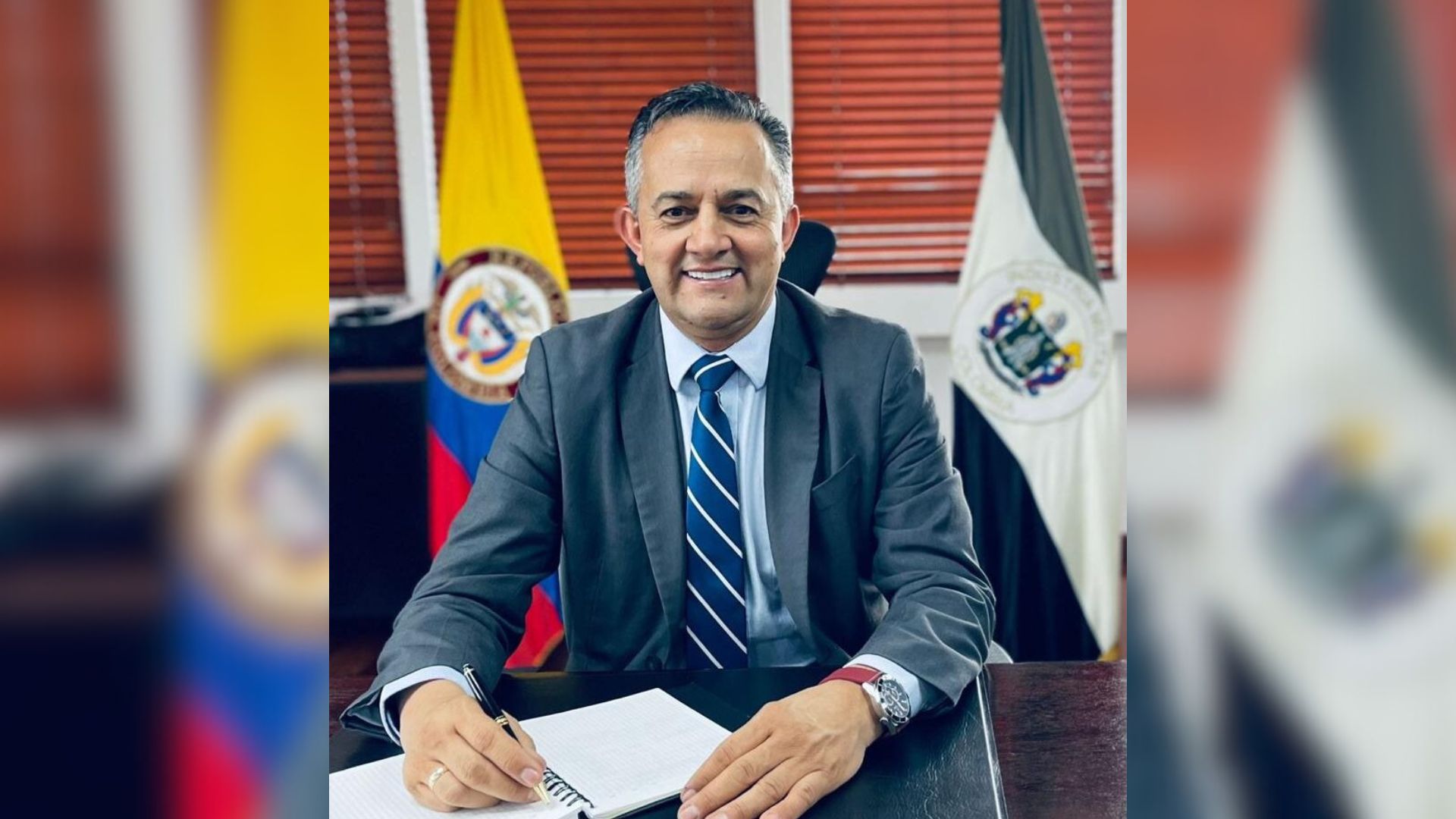 Coronel (R) Juan Carlos Mazo Giraldo, director de Indumil.