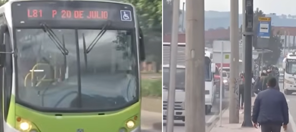 Pánico en Engativá, Bogotá: robo masivo a mano armada afecta a diez pasajeros en ruta de transporte público