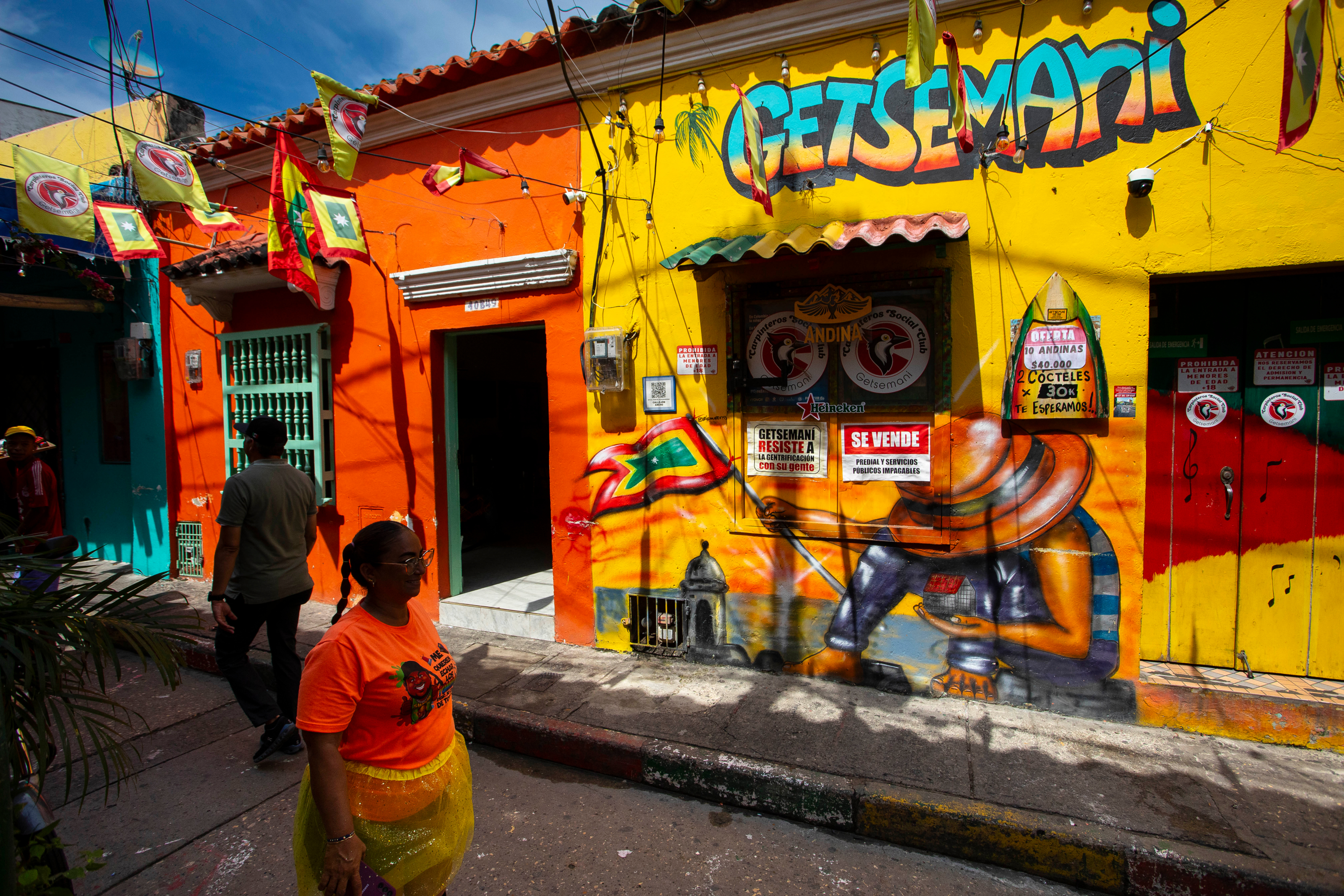 Getsemaní, Cartagena - gentrificación.