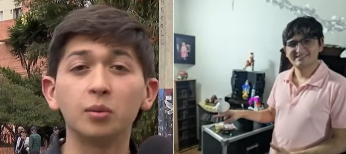 David recuerda que se despidió de su hermano antes de salir.