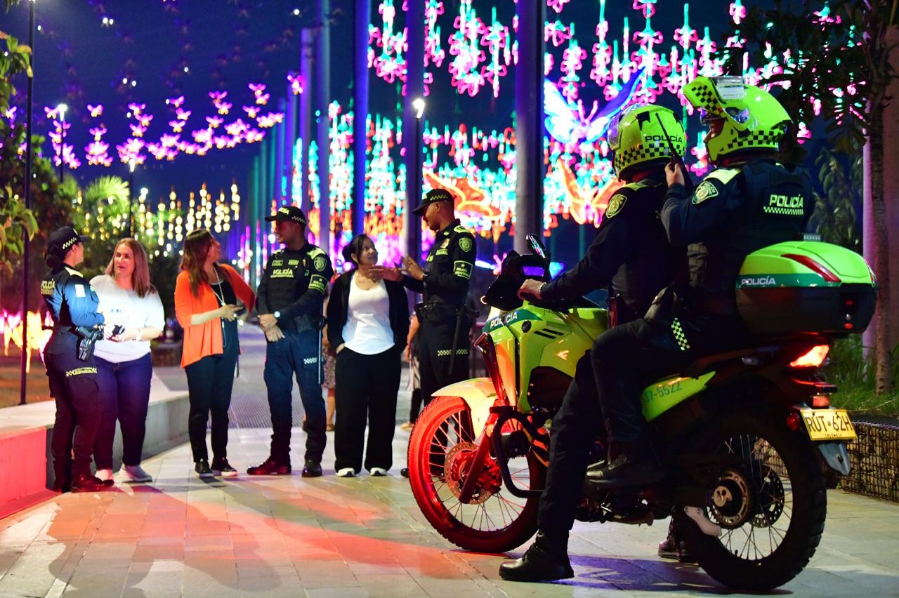 Seguridad en Medellín para Navidad
