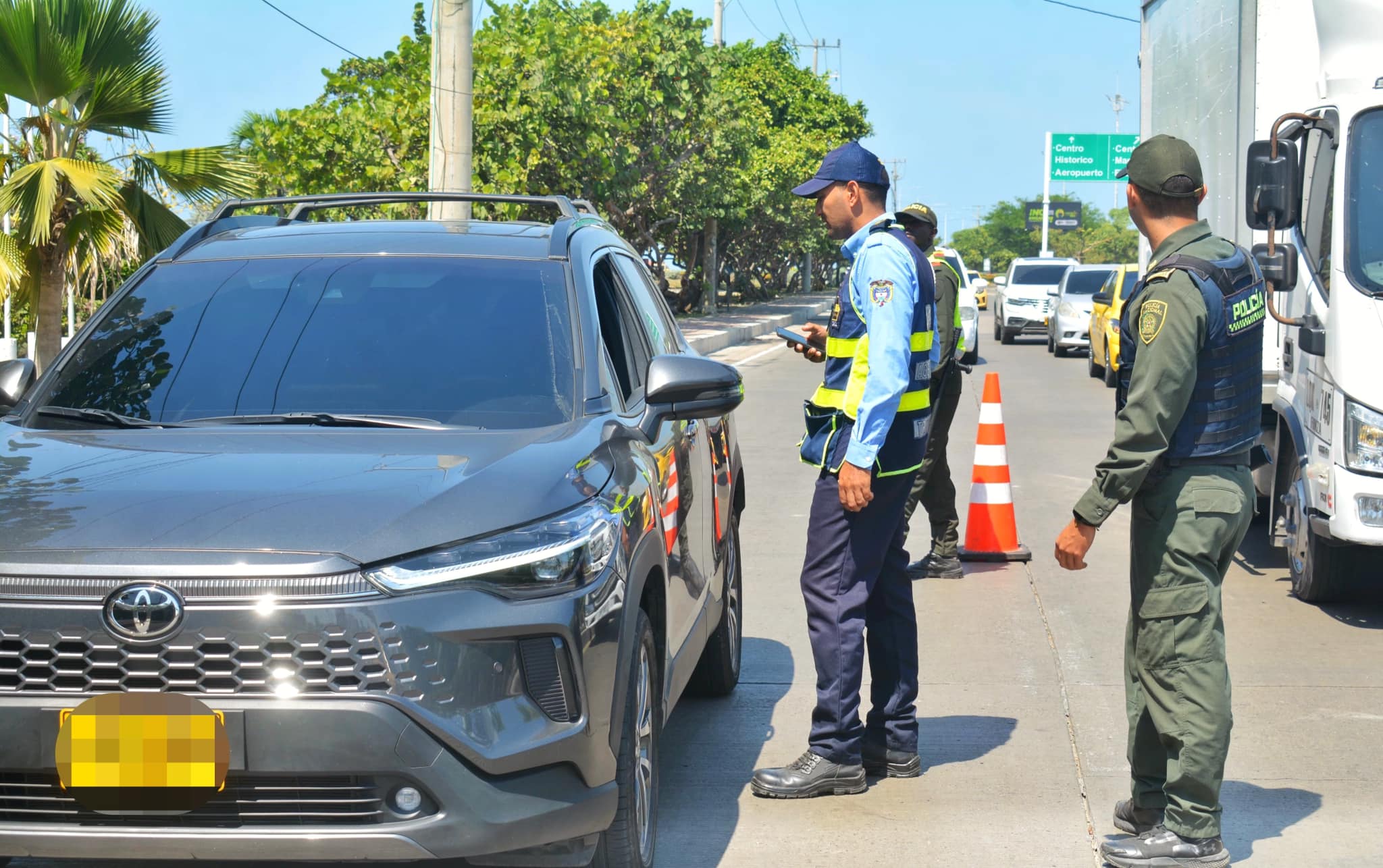 Nuevo pico y placa para carros en Cartagena.
