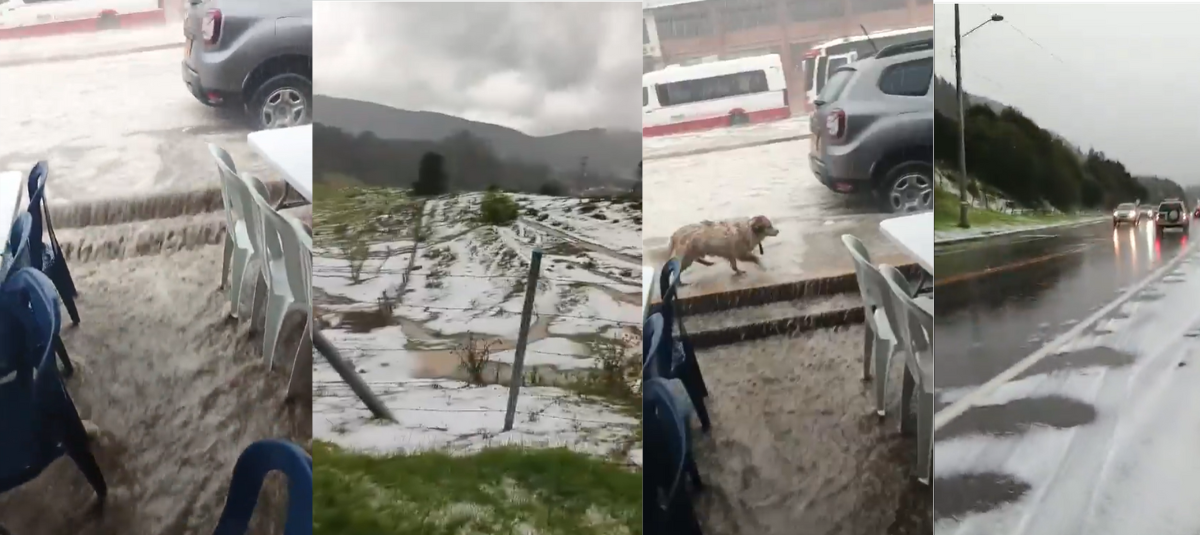 Granizada la calera