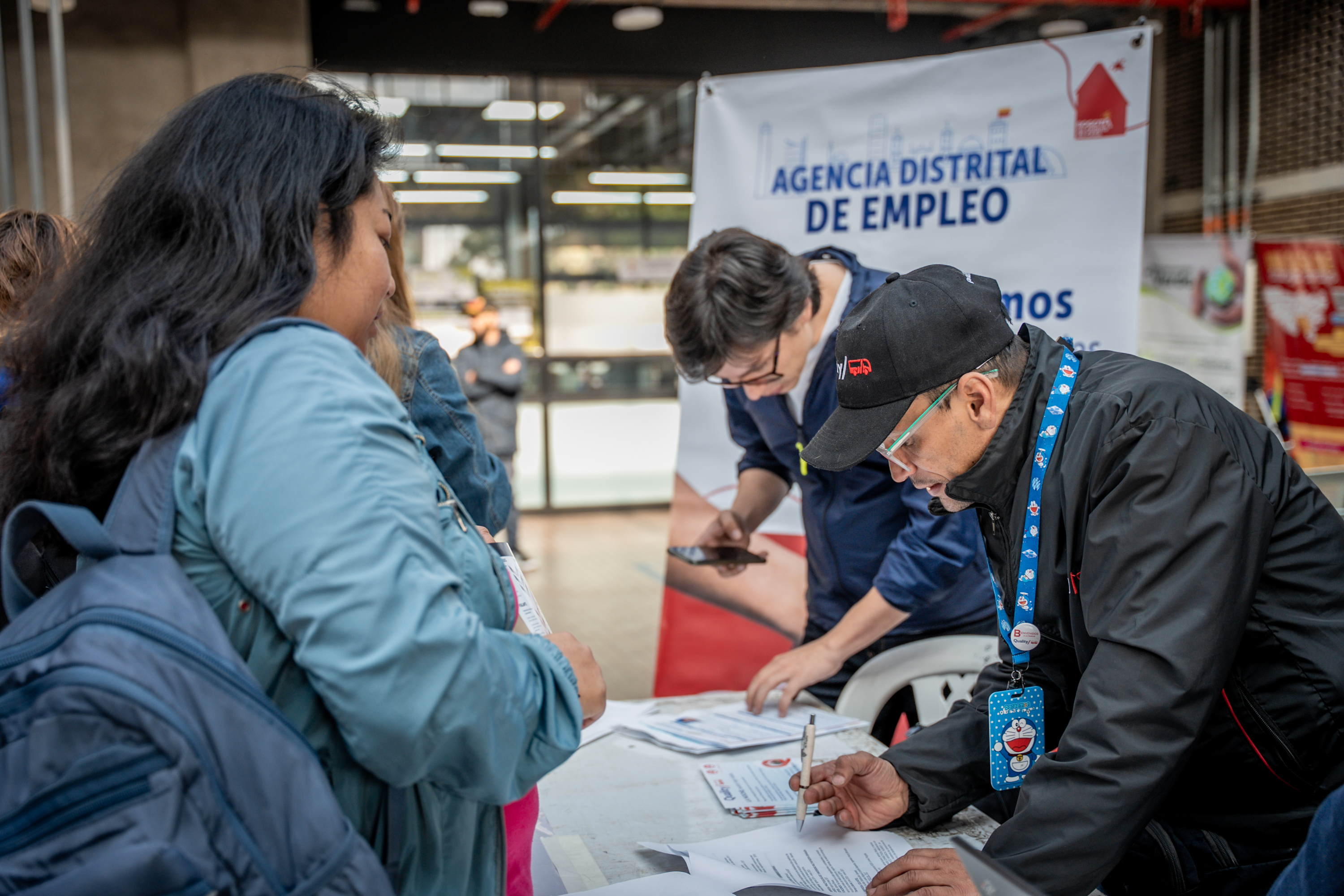 Feria de empleo con atención gratuita para el registro de hojas de vida y remisión a vacantes.