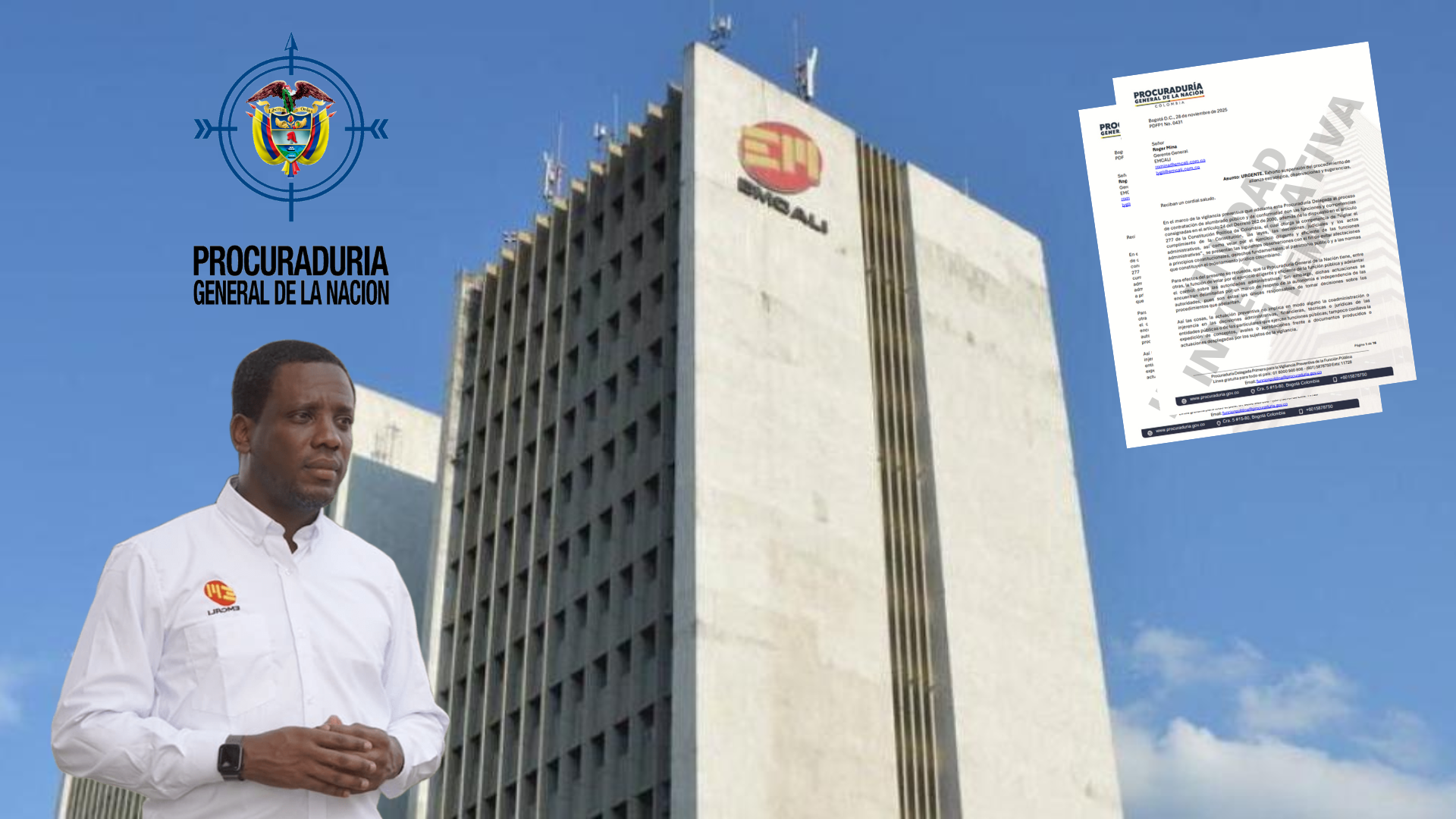 Emcali procuraduría.