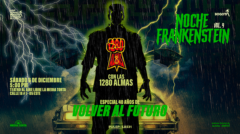 Noche Frankenstein Vol.9, en Bogoshorts.