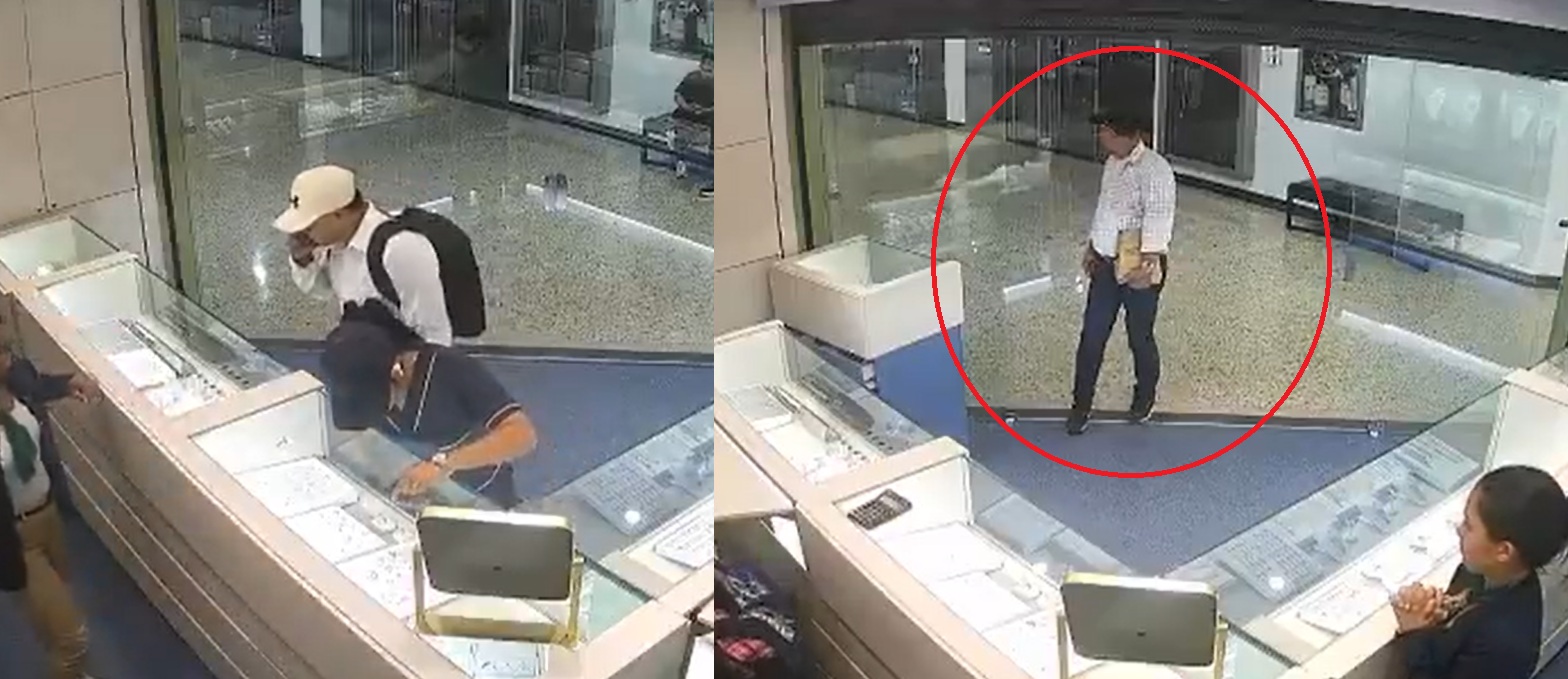 Robo en Joyería- ladrón fue abatido