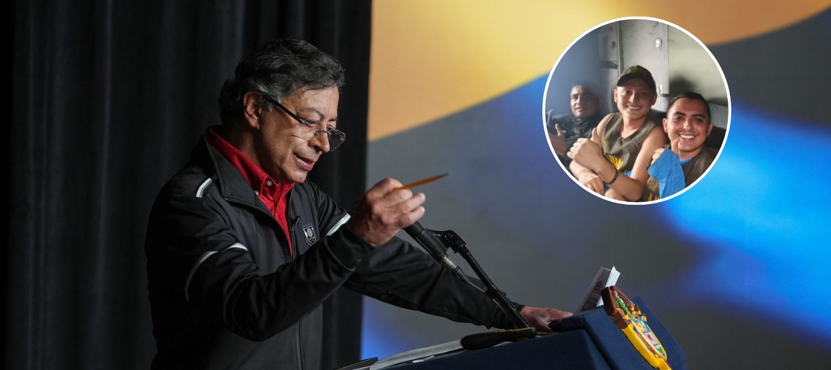 El presidente Gustavo Petro se refirió al rescate de Miguel Ayala.