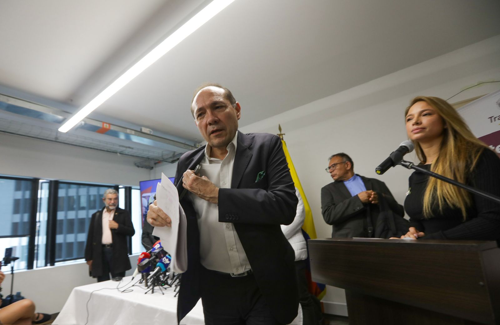 Antonio Sanguino, ministro de Trabajo, en la instalación de la mesa para negociar el salario mínimo del 2026.