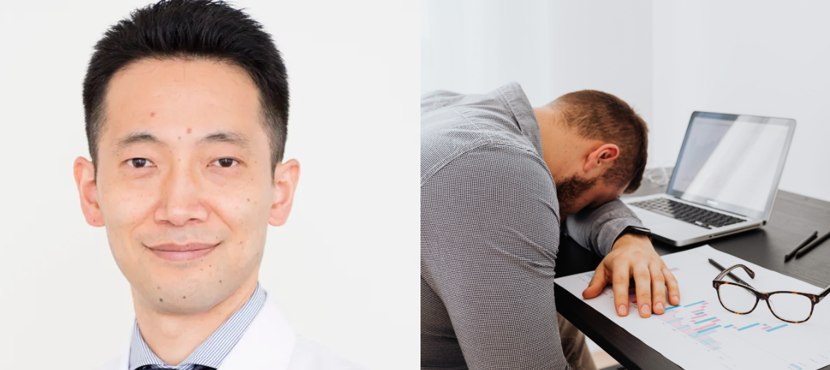 Le médecin explique pourquoi il se sent fatigué après avoir mangé, même s'il pense manger sainement : « Fatigue liée au sucre »