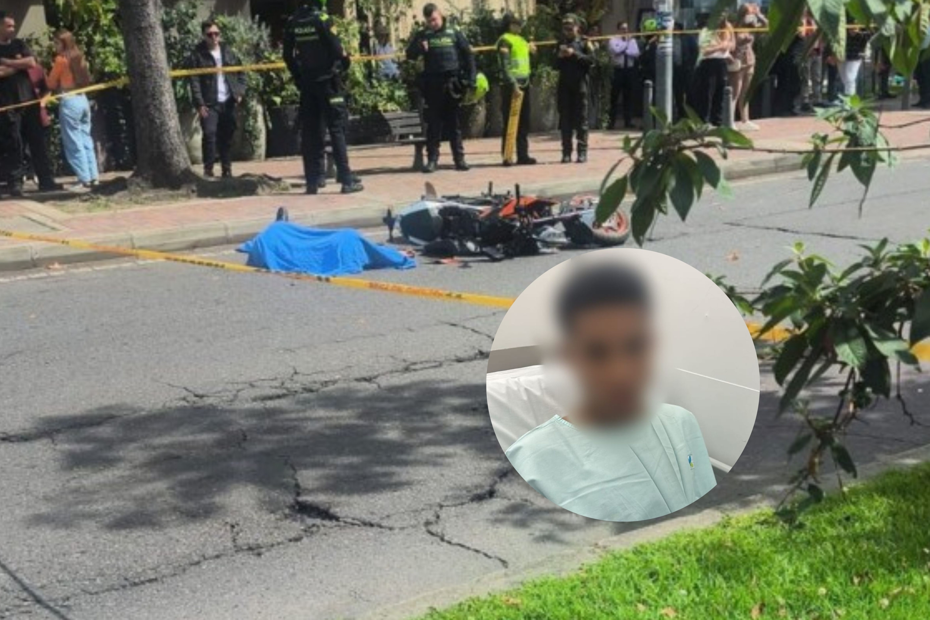 Balacera en el norte de Bogotá