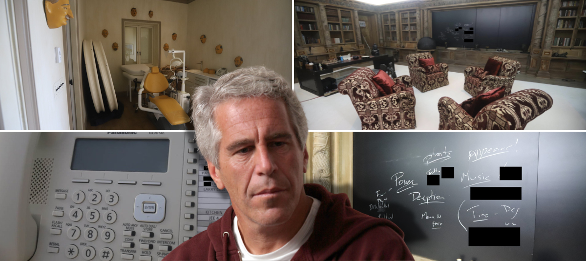 Los demócratas revelaron imágenes inéditas de la isla y residencia de Jeffrey Epstein.