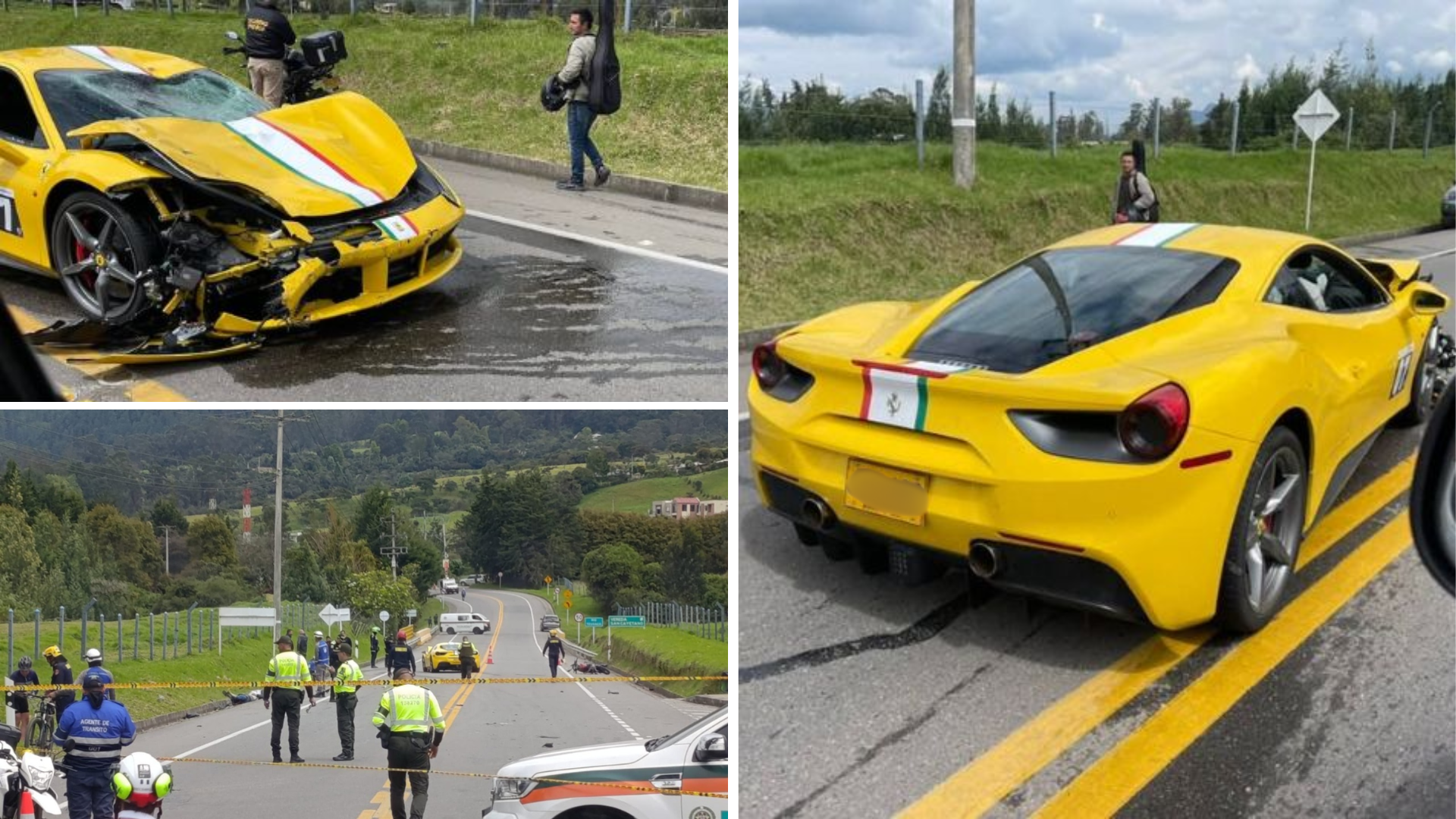 Este es el dueño de lujoso Ferrari que protagonizó grave accidente en ...