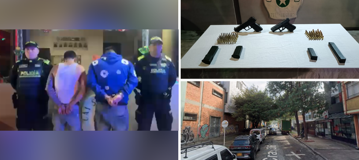 Los capturados con pistola que atraviesan blindajes nivel 2.