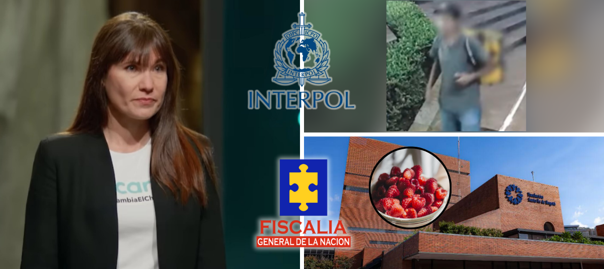 Zulma Guzmán, the Bogota woman with an international arrest warrant for involvement in the investigation into the poisoning of two girls who consumed raspberries with thallium.