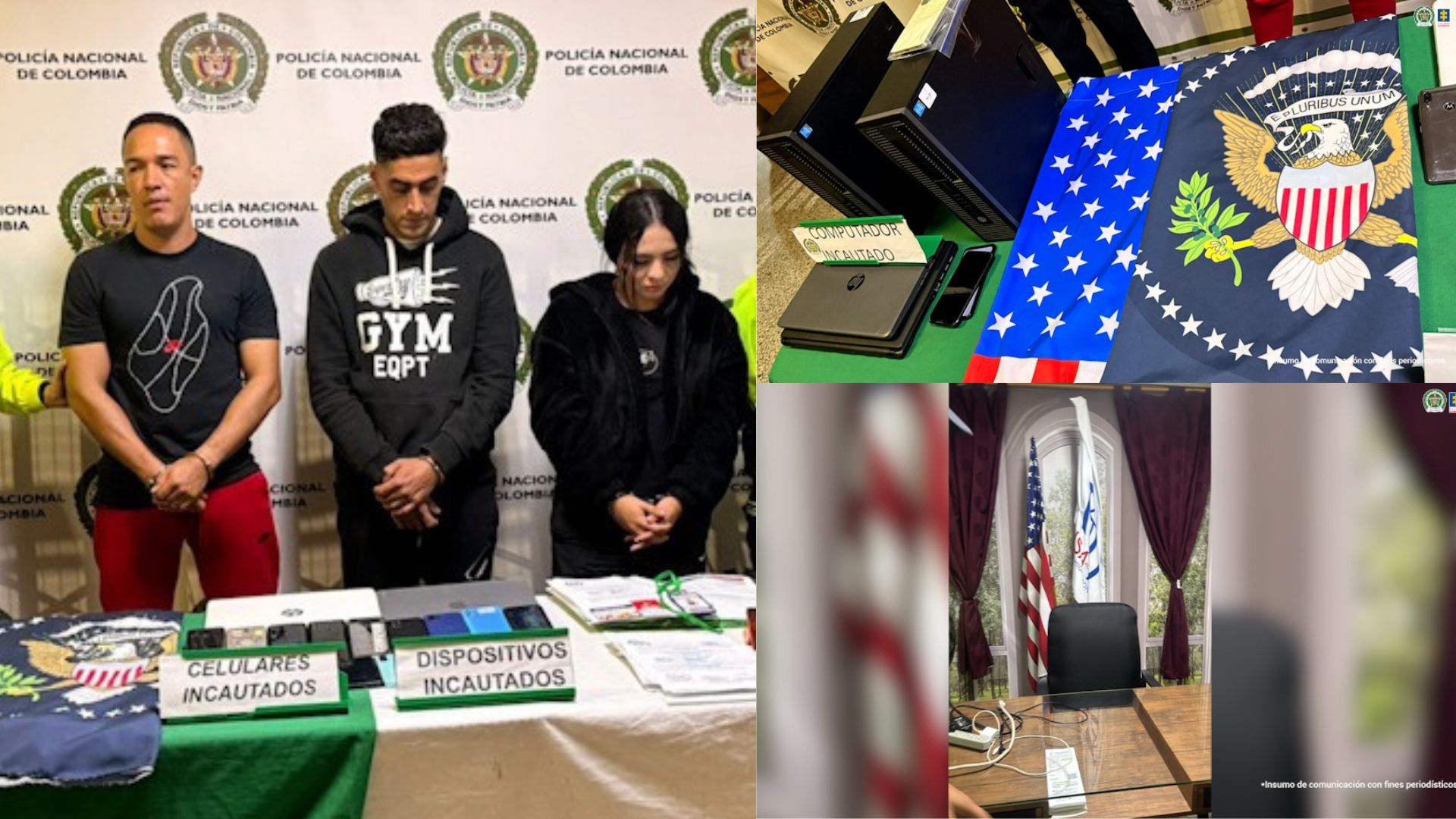 La red delinquía desde Medellín.