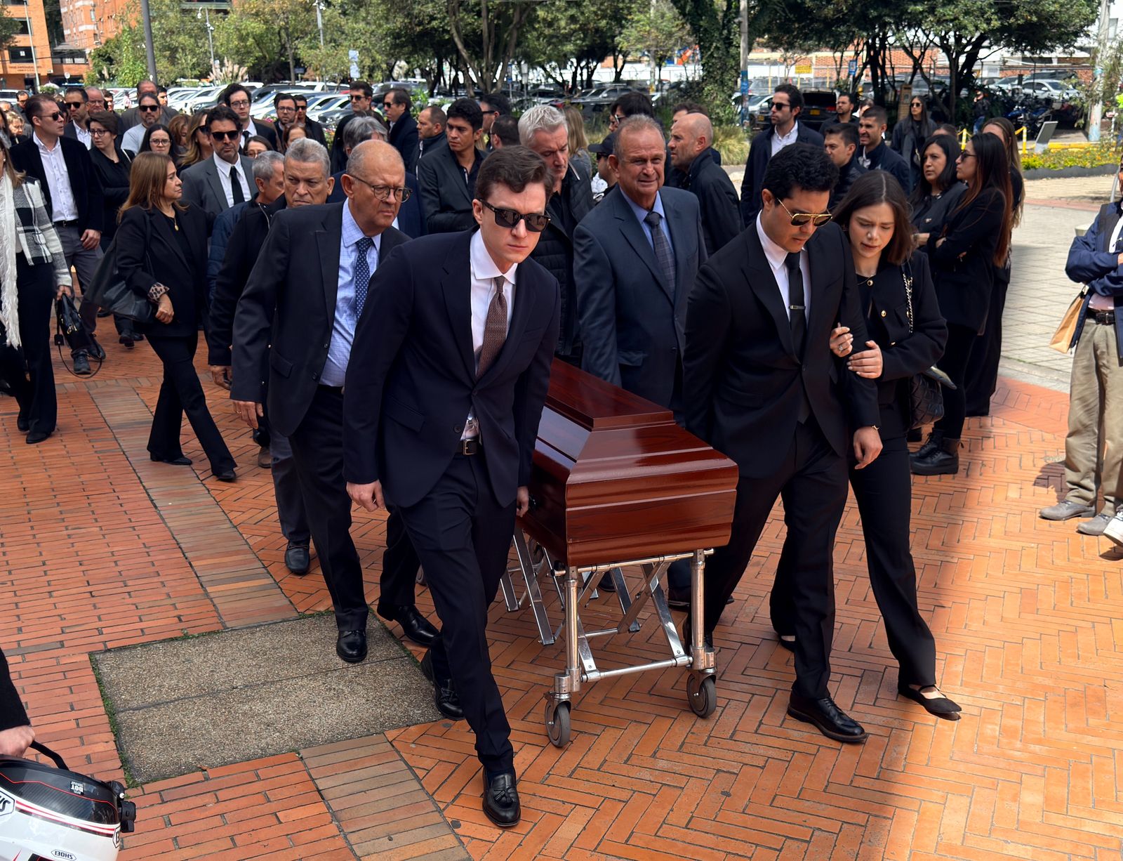 Exequias de Jean Claude Bossard, en Bogotá