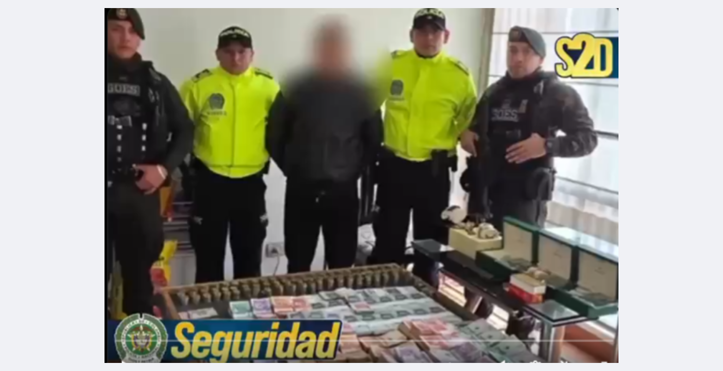 Ocho capturados de esta red de lavado de activos, entre ellos, el asiático, en Cali y Bogotá.