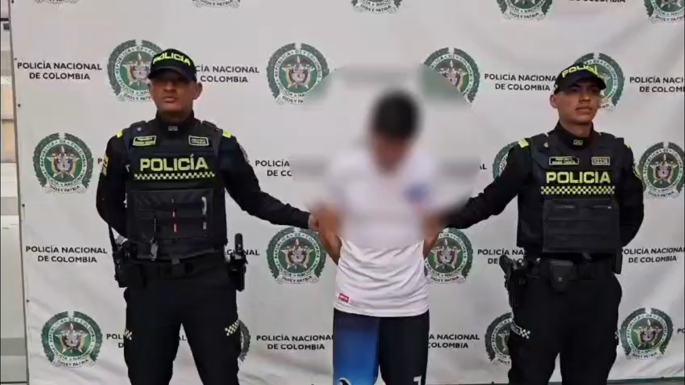 Captura de alias El Zarco en Usme, sur de Bogotá