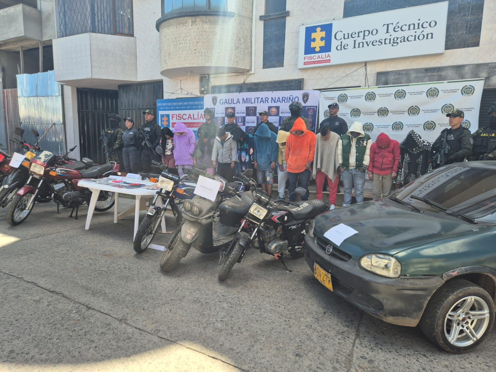 Operación contra estructura criminal aliada con el 'Tren de Aragua', en Nariño.