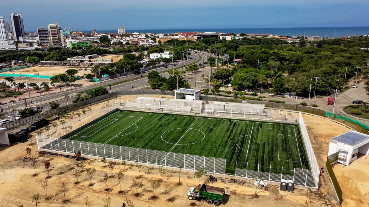 Cartagena: Chambacú'da çalışıyor