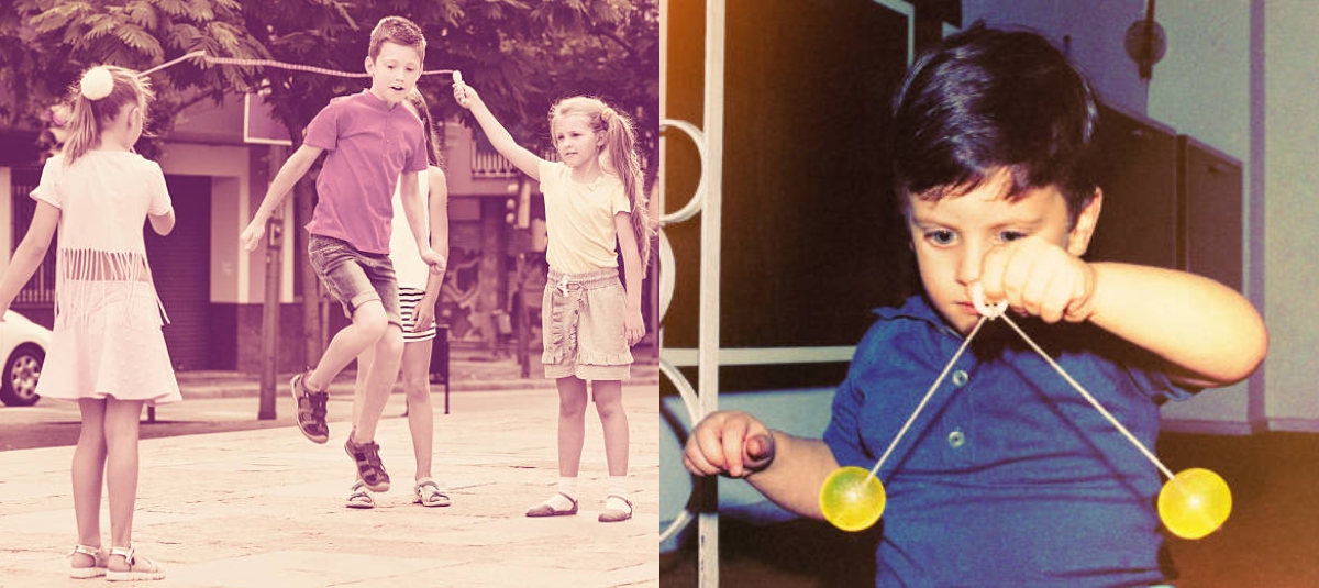 Niños nacidos en la época de los 60 y 70.