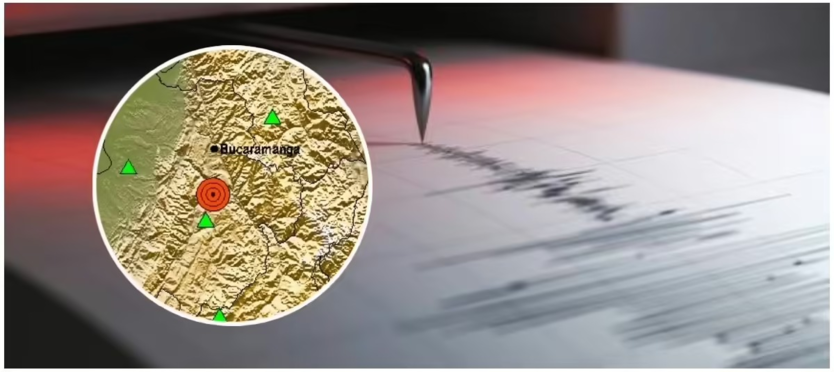 Temblor en Santander